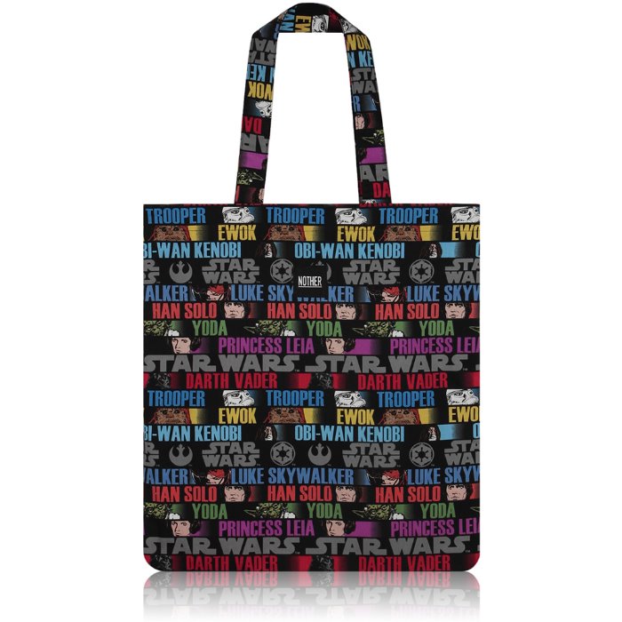nother Characters Flat Tote / 나더 캐릭터 플랫 토트백 (Star Wars™ Fabric)