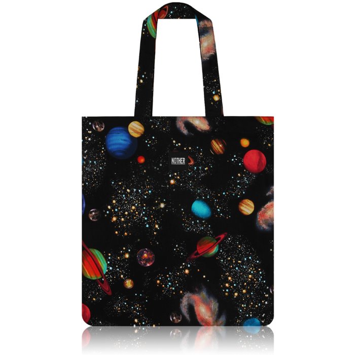 nother Space Planets Flat Tote / 나더 스페이스 플래닛 플랫 토트백