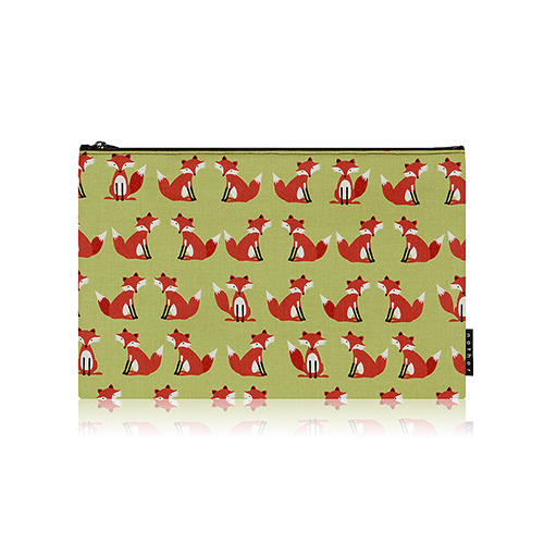 nother Fabulous Fox Pouch / 나더 여우 패턴 파우치 (Large)