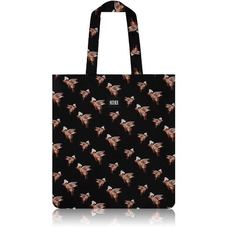 nother Flying Pigs Flat Tote / 나더 플라잉 피그 플랫 토트백