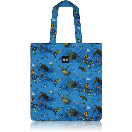 nother Sea Turtles Flat Tote / 나더 바다거북 플랫 토트백