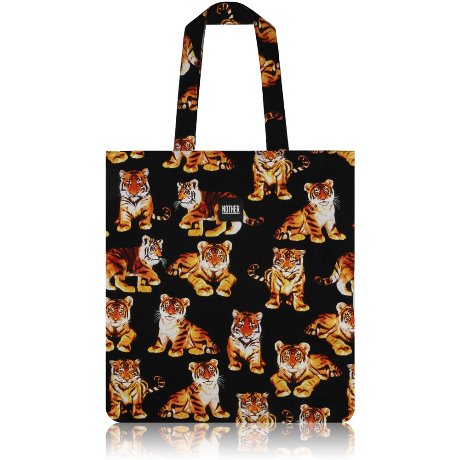 nother Tiger Cubs Flat Tote / 나더 아기 호랑이 플랫 토트백