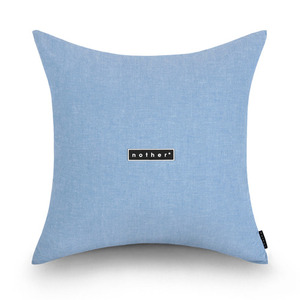 nother Washed Chambray Cushion / 나더 샴브레이 쿠션 (스카이블루)