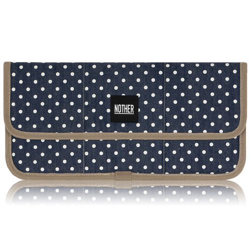 nother Sleeve Pouch for Wireless Keyboard / 나더 애플 블루투스 무선 키보드 파우치 (Dot/Deep Blue)