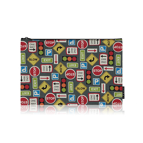 nother Road Signs Pouch / 나더 로드 사인 파우치 (Large)