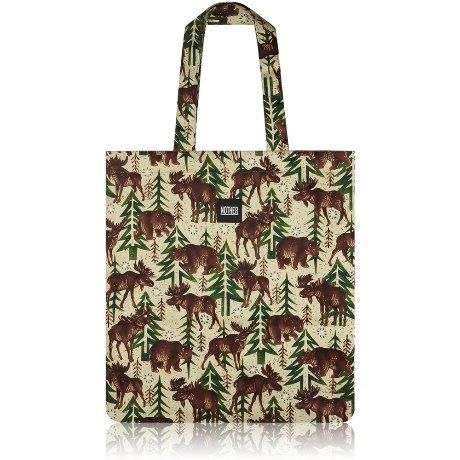 nother Moose &amp; Bear Flat Tote / 나더 무스 &amp; 베어 플랫 토트백
