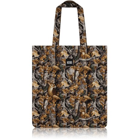 nother Deer Camouflage Flat Tote (Woods) / 나더 사슴 카모플라쥬 플랫 토트백 (Realtree®)